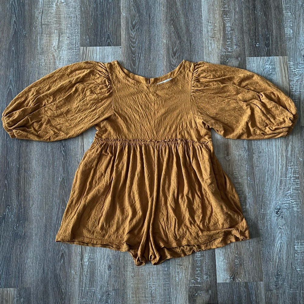 Free People Beach Mini Romper